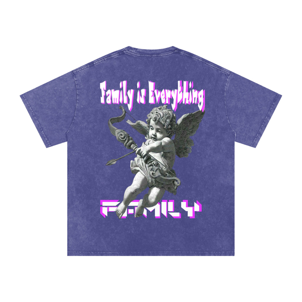 Family is everything Oversized Cotton T-Shirt ODMPOD