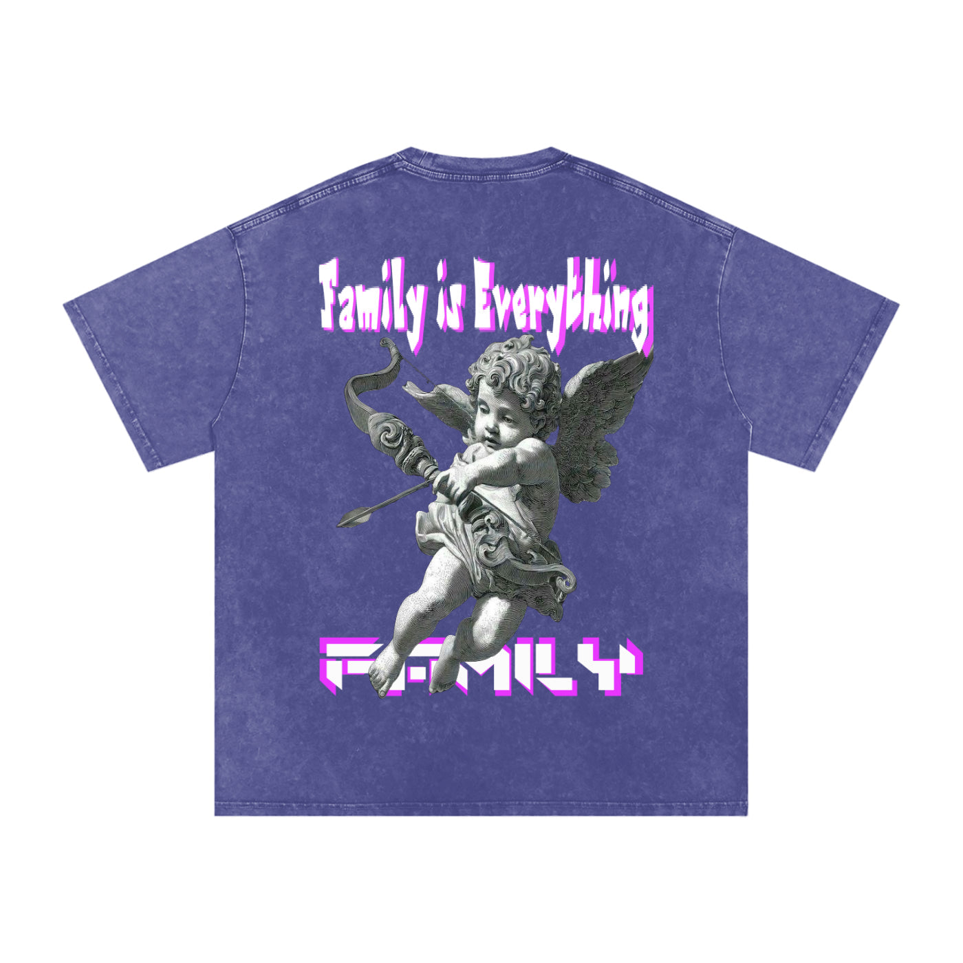 Family is everything Oversized Cotton T-Shirt ODMPOD