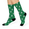 3X Splatter Socks - Green Printify