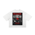 3xMadeFrom Destruction Tee Black n White (Red ) ODMPOD
