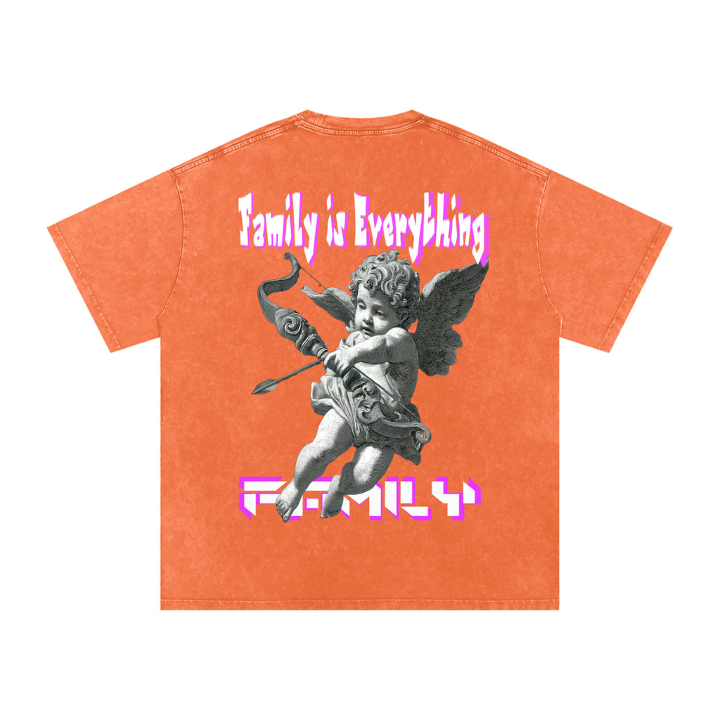 Family is everything Oversized Cotton T-Shirt ODMPOD