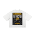 3xMadeFrom Destruction Tee Black n White (Gold ) ODMPOD