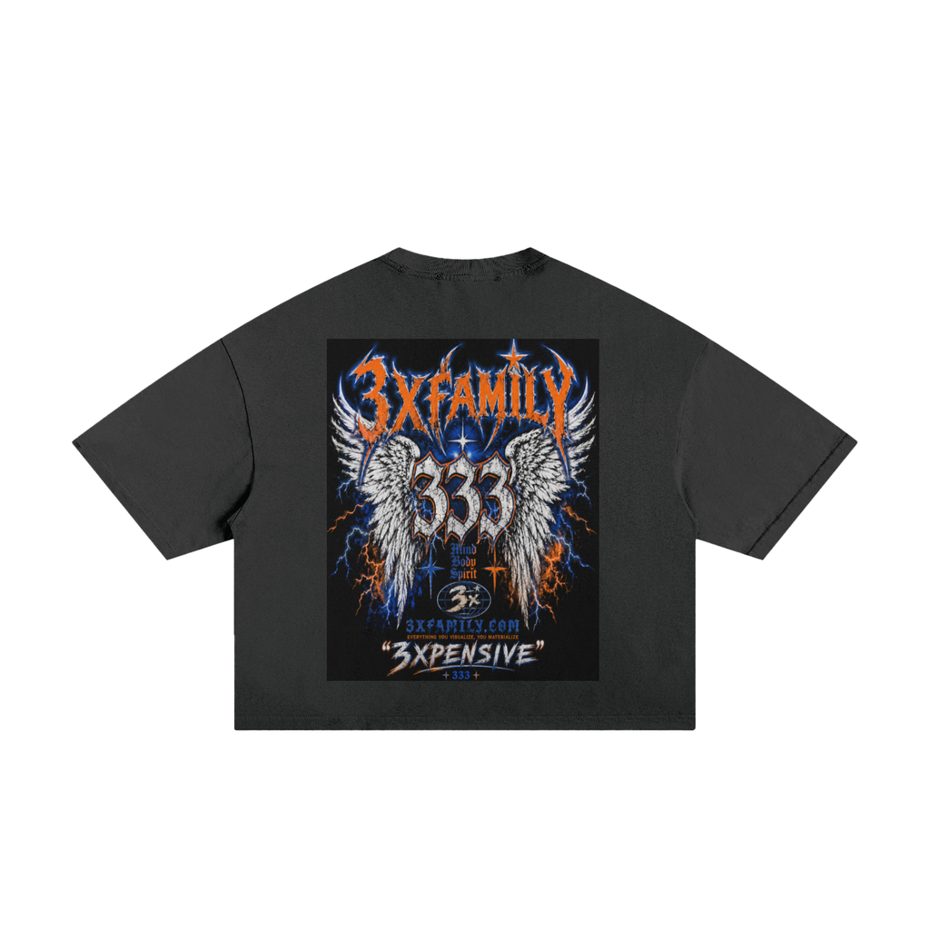 Classic Frayed Boxy Tee ODMPOD