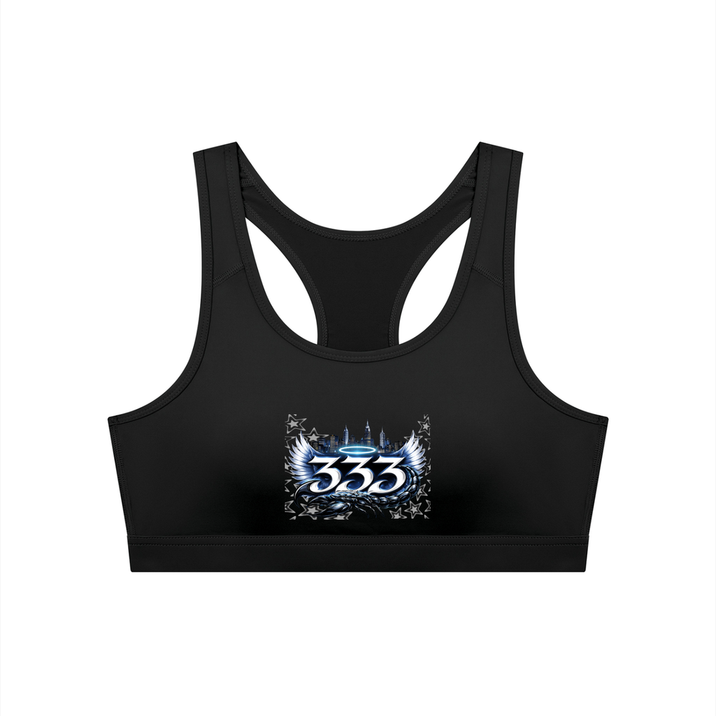 Women's Cropped Sports Bra ODMPOD