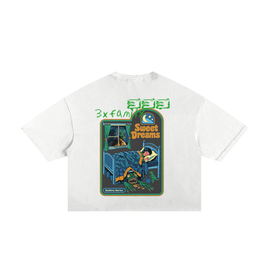 Classic Frayed Boxy Tee ODMPOD