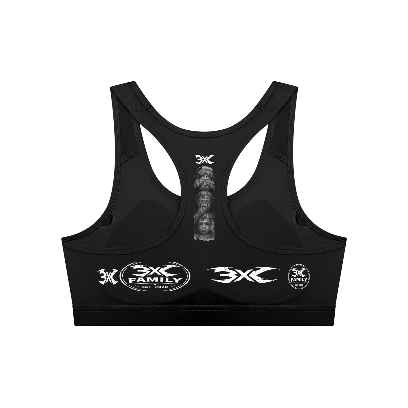 Women's Cropped Sports Bra ODMPOD